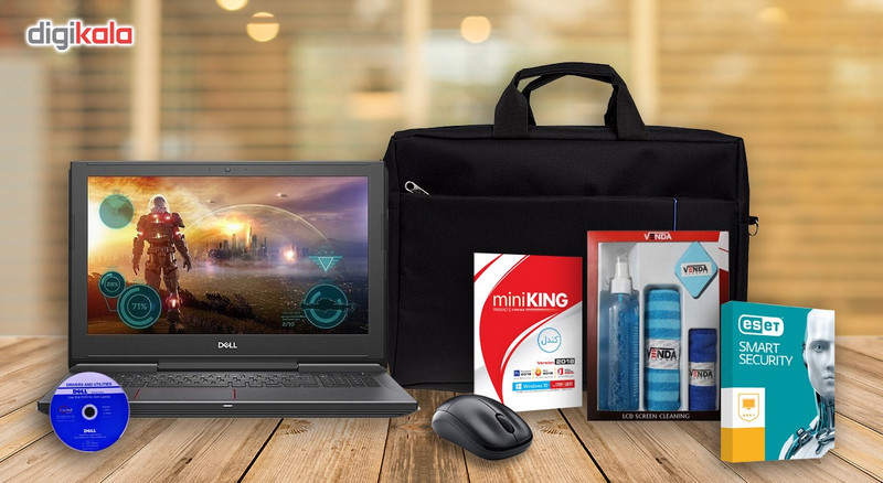 لپ تاپ 15 اینچی دل مدل Inspiron 7577 - AC
