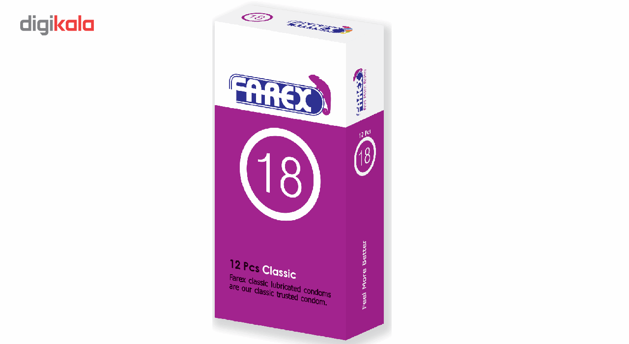 کاندوم فارکس مدل Classic بسته 12 عددی main 1 1