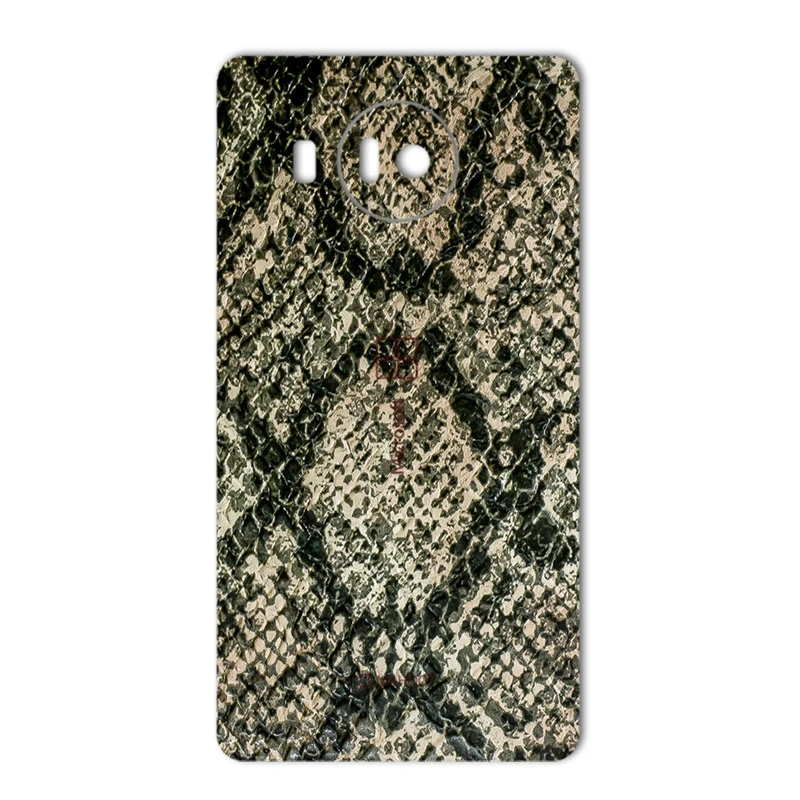 برچسب تزئینی ماهوت مدلJungle-python Texture مناسب برای گوشی Microsoft Lumia 950 XL