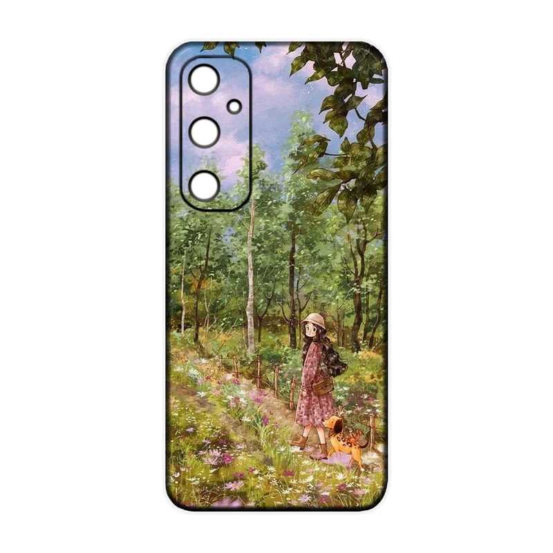 کاور مدل دخترانه کد 282 مناسب برای گوشی موبایل سامسونگ Galaxy A55