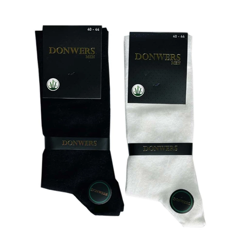 جوراب ساق بلند مردانه مدل بامبو کد NS04712 بسته دو عددی