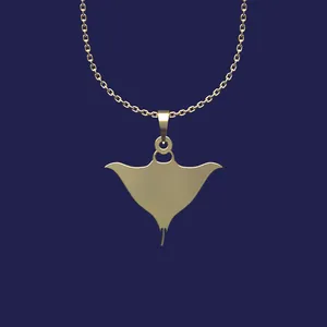 گردنبند طلا 18 عیار زنانه مدوپد مدل سفره ماهی کد T2-1-1030