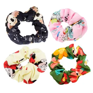 کش مو دخترانه دلنار گالری مدل اسکرانچی فانتزی کد 03 مجموعه 4 عددی