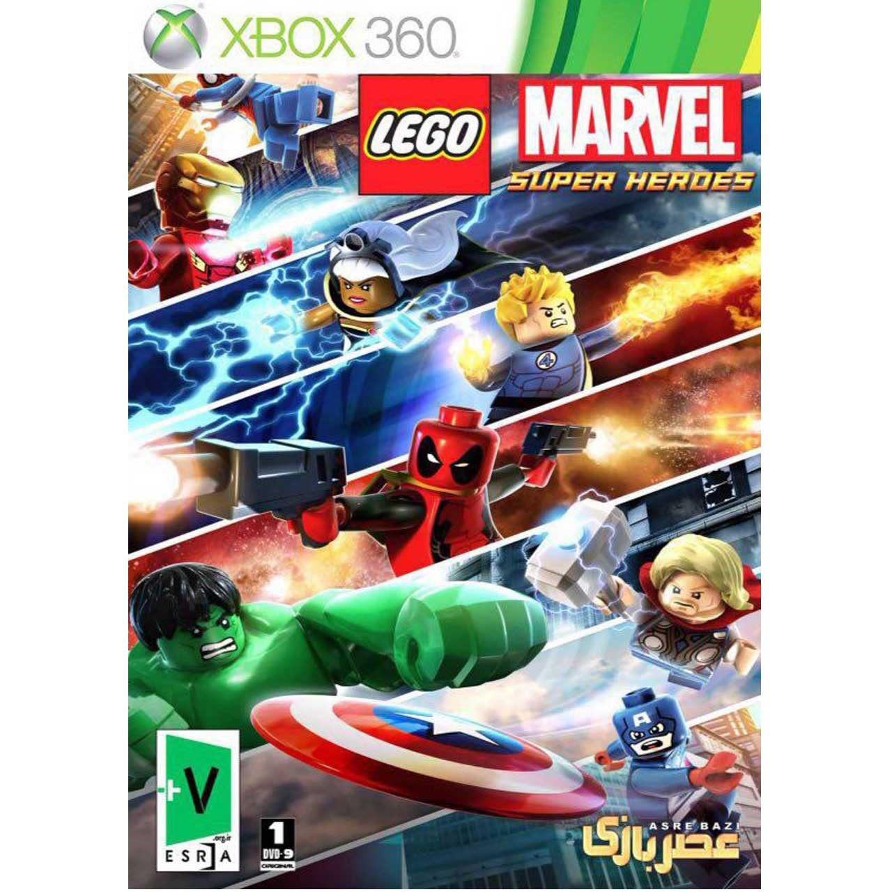 خرید                     بازی لگو مارول سوپر قهرمانان مخصوص xbox 360