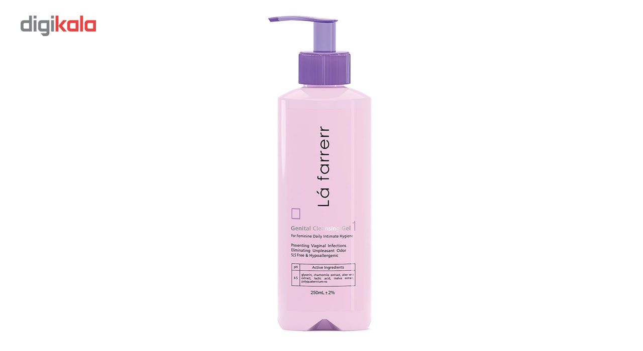 ژل بهداشتی بانوان لافارر مدل Gentinal Cleansing Gel حجم 250 میلی لیتر