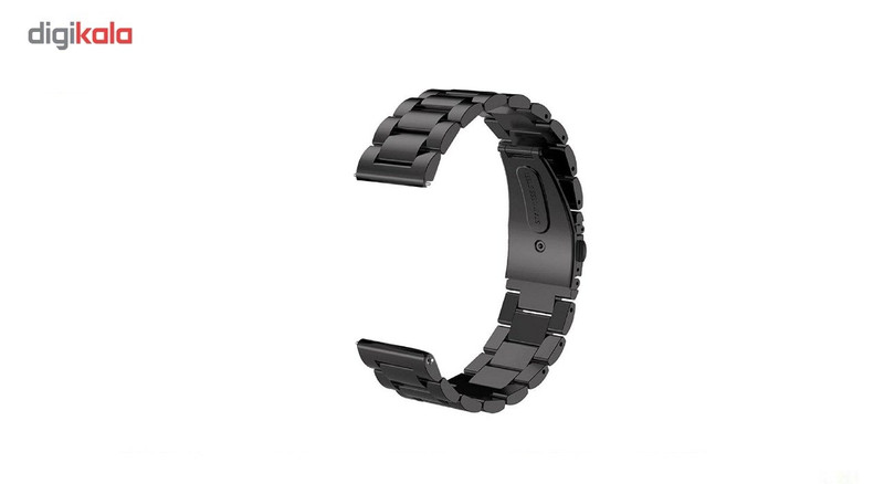 بند فلزی مدل Three Bead مناسب برای ساعت هوشمند Gear Sport و Gear S2 Classic