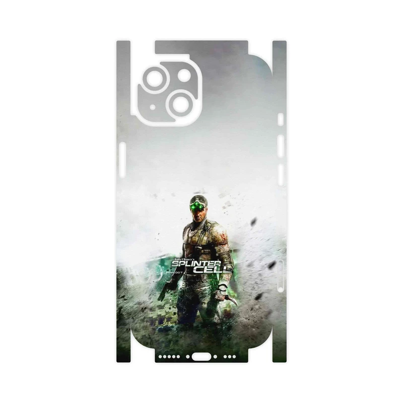 برچسب پوششی ماهوت مدل splintercell Game Series-FullSkin مناسب برای گوشی موبایل اپل iPhone 15