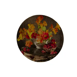 زیرقابلمه ای طرح گل کد 5091