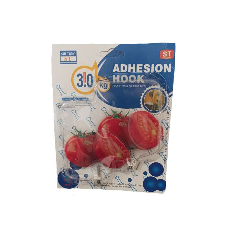  قلاب آویز حوله مدل گوجه کد 07892 بسته 2 عددی