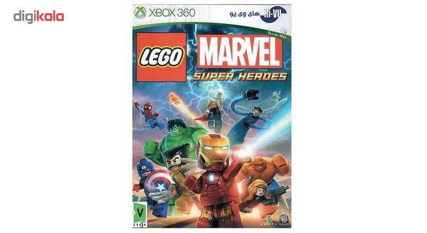 بازی Lego Marvel Super Heroes مخصوص ایکس باکس 360 بازی Lego Marvel Super Heroes مخصوص ایکس باکس 360