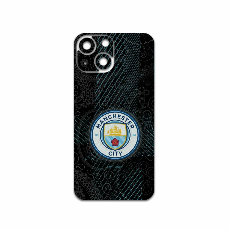 برچسب پوششی ماهوت مدل Manchester-City مناسب برای گوشی موبایل اپل iPhone 13 Mini