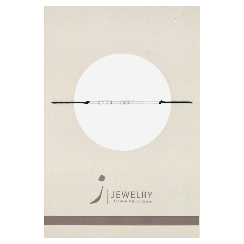 دستبند نقره مدل مورس کلمه dream دستبند نقره مدل مورس کلمه dream