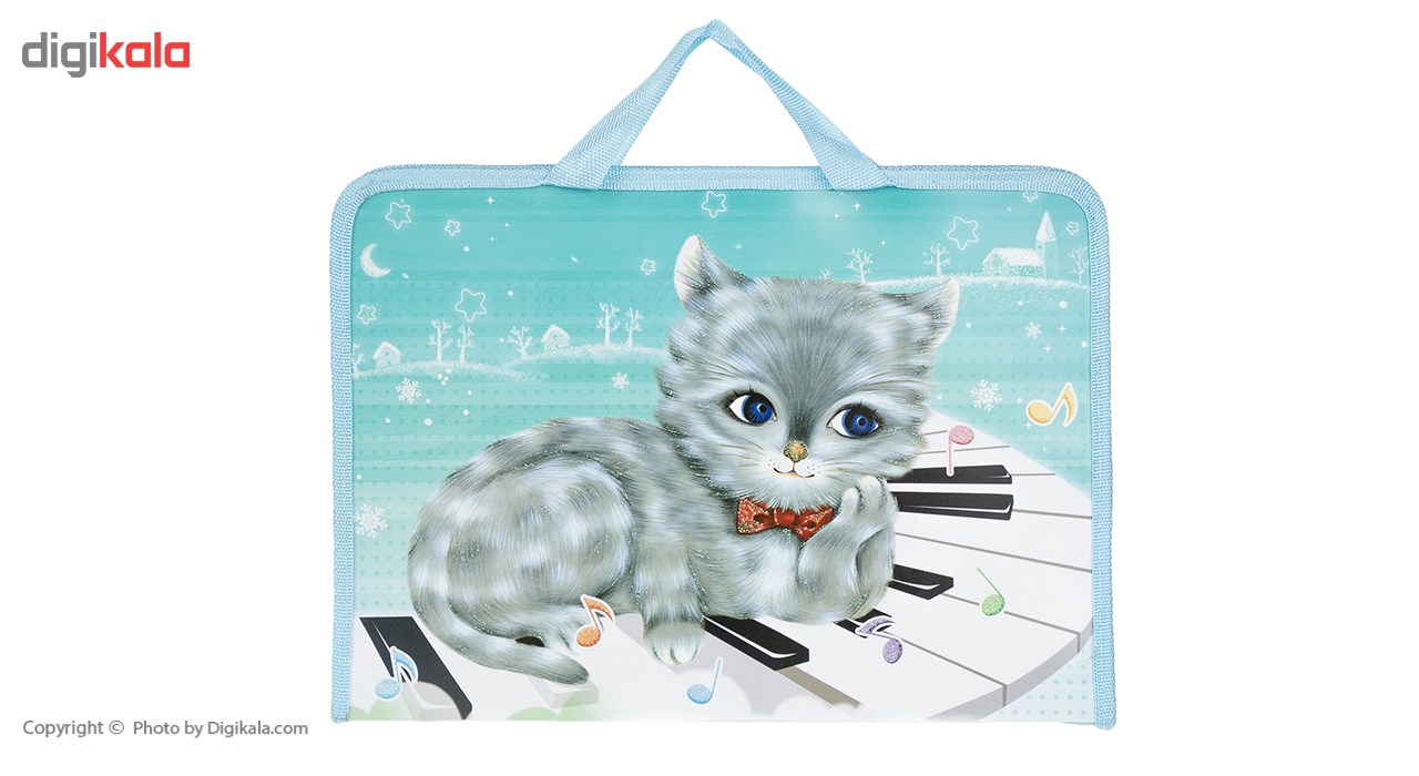 کیف دستی پاپکو مدل Cat-18 KCG-A4