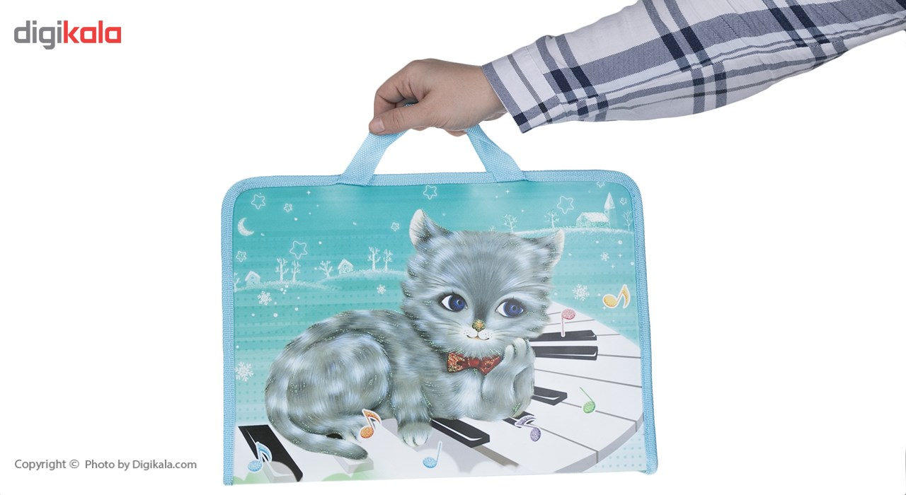 کیف دستی پاپکو مدل Cat-18 KCG-A4