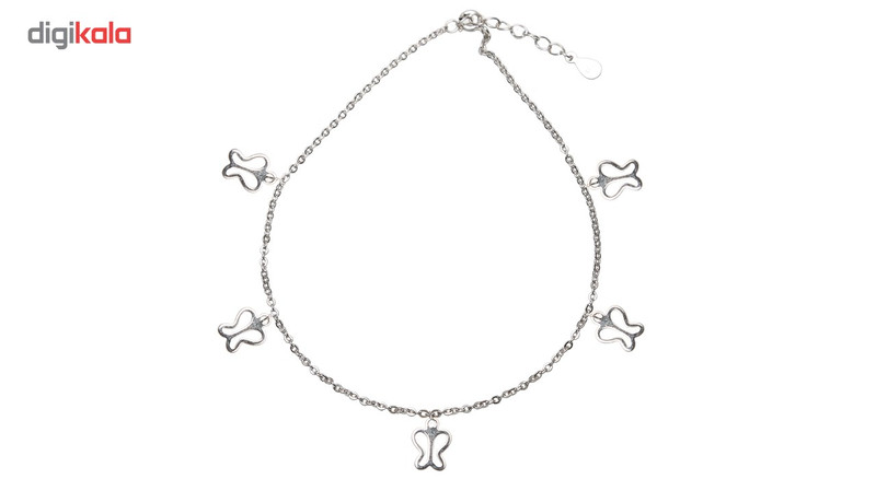 پابند نقره شهر جواهر مدل SJS-AN016