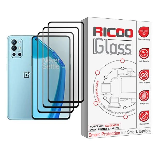 محافظ صفحه نمایش ریکو مدل Glass MIX003 مناسب برای گوشی موبایل وان پلاس 9R بسته سه عددی