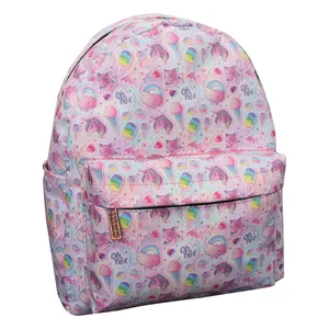 کوله پشتی دخترانه طرح یونیکورن مدل 22
