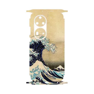 MAHOOT The Great Wave off Kanagawa of Hokusai-FullSkin Cover Sticker for Huawei P50 Pro