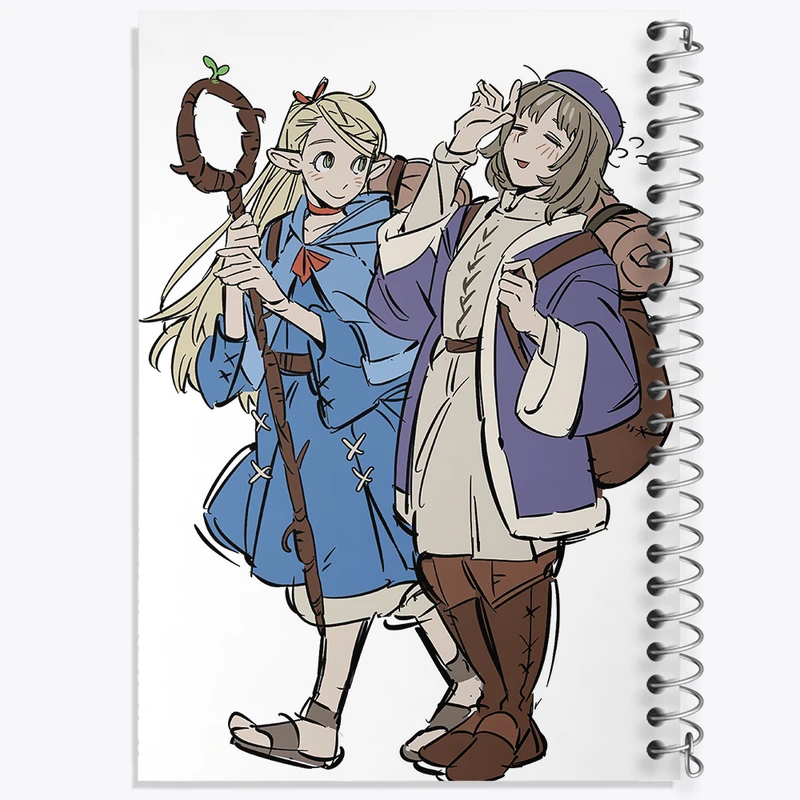 دفتر مشق 50 برگ خندالو طرح فالین و مارسیل انیمه خوشمزه در سیاه چال کد 35903