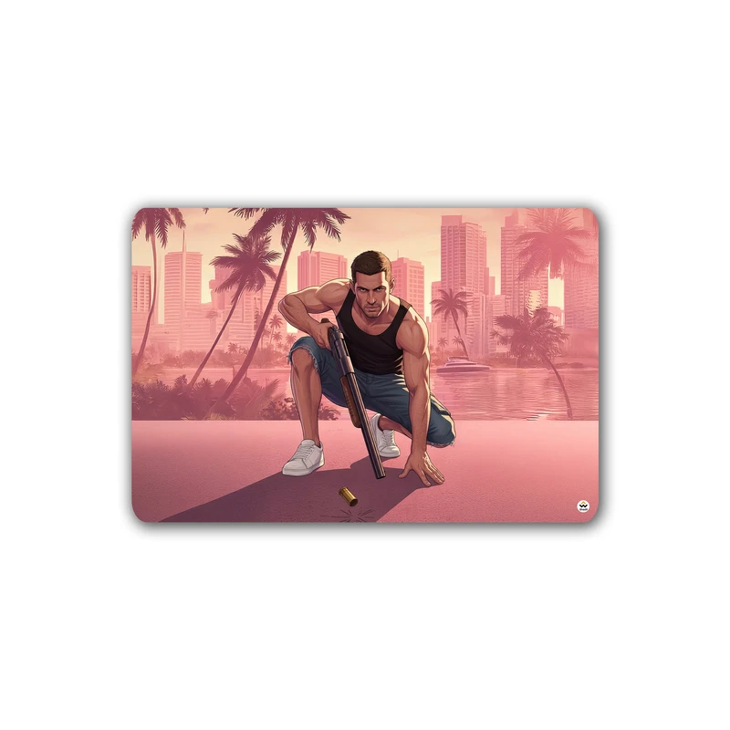 ماوس پد مخصوص بازی شادیت مدل جی تی ای کد2281 سایز 37*24 سانتی متر