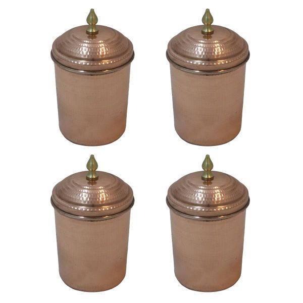 ظرف ادویه مسی مدل شفق کد 02 مجموعه 4 عددی ظرف ادویه مسی مدل شفق کد 02 مجموعه 4 عددی