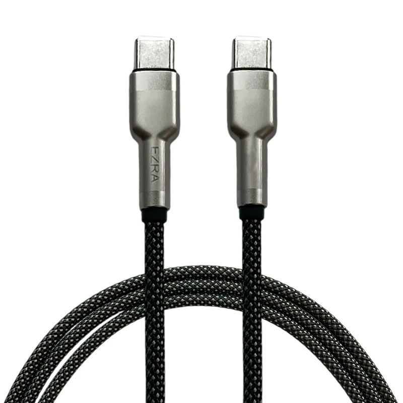 کابل تبدیل USB-C ازرا مدل DC374 C-C طول 1 متر کابل تبدیل USB-C ازرا مدل DC374 C-C طول 1 متر