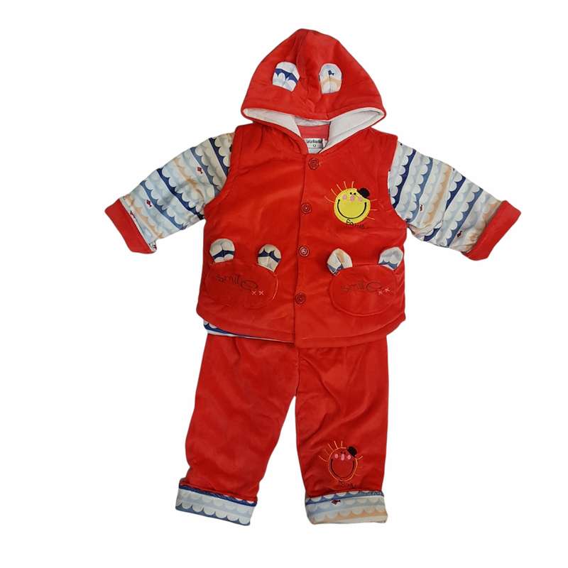 ست 3 تکه لباس نوزادی مدل ASH763