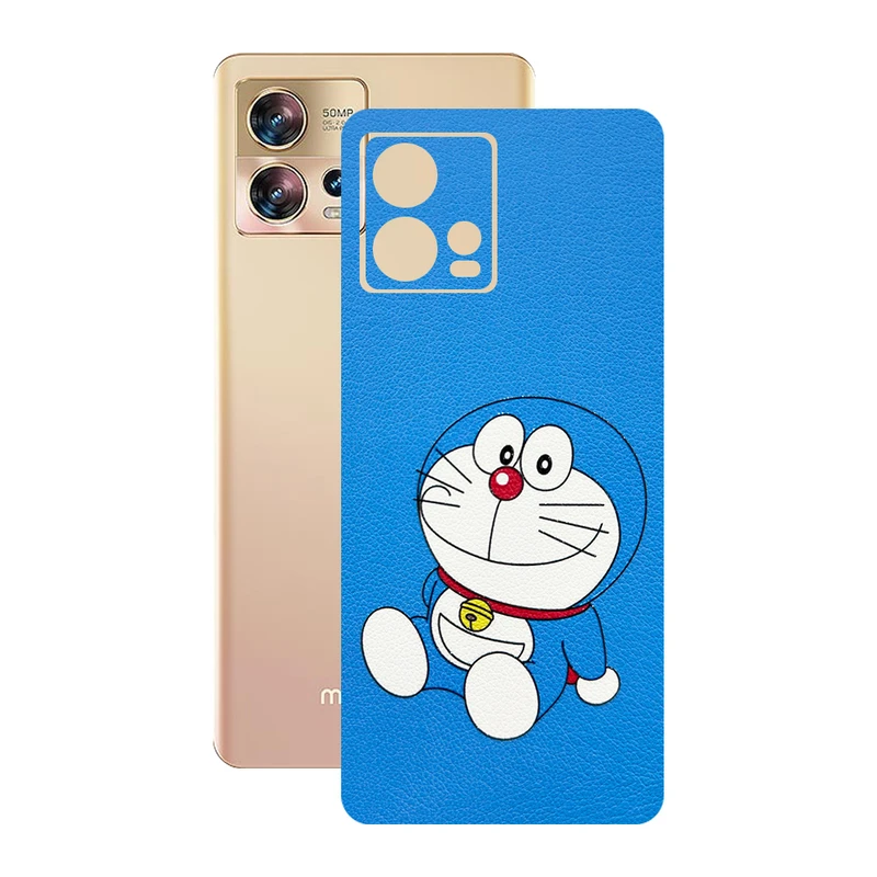 برچسب پوششی ریمکس مدل Leth طرح دورایمون مناسب برای گوشی موبایل موتورولا Edge 30 Fusion