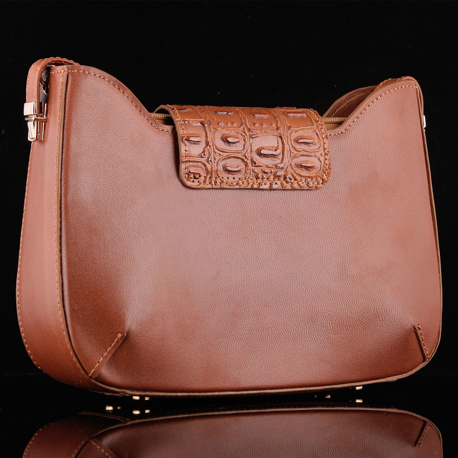 کیف دوشی زنانه چرم یلسان مدل راشا کد GAN-104-asl -  - 2