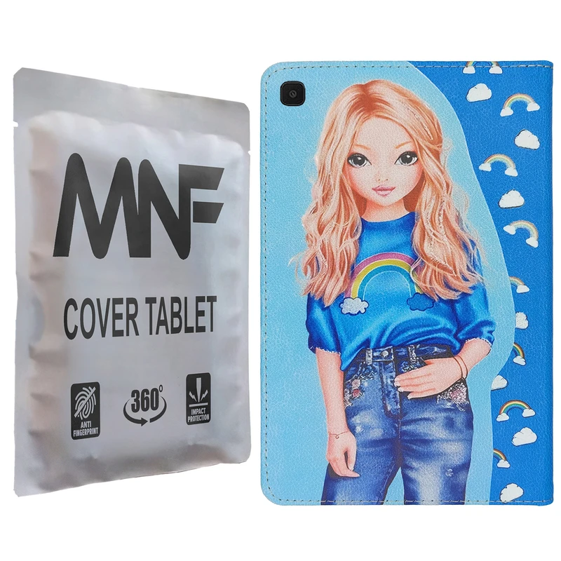 کیف کلاسوری ام ان اف طرح دختر فانتزی کد M-333 مناسب برای تبلت سامسونگ Galaxy Tab A 10.1 2019 T510 / T515