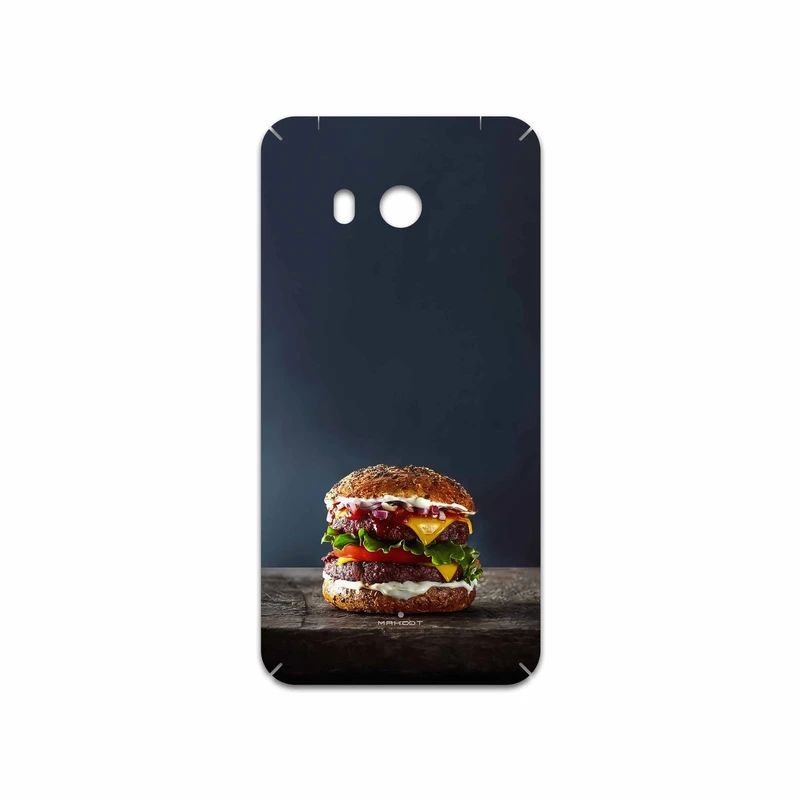 برچسب پوششی ماهوت مدل Hamburger مناسب برای گوشی موبایل اچ تی سی U11