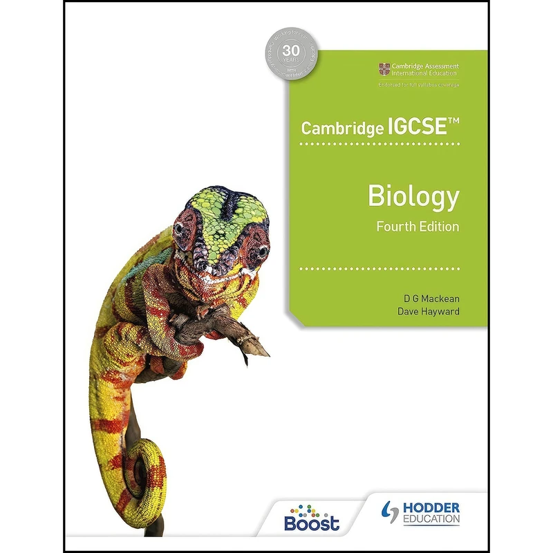 کتاب Cambridge IGCSE™ Biology 4th Edition اثر D.G. Mackean and Dave Hayward انتشارات Hodder Education