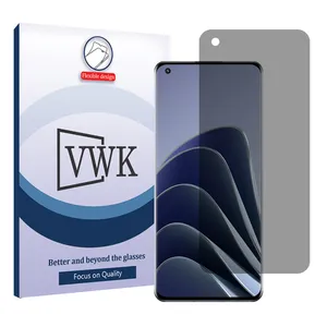 VWK Tough model privacy screen protector suitable for OnePlus 10 Pro mobile phone