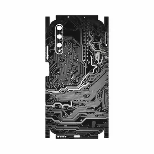 MAHOOT Black Printed Circuit Board-FullSkin Cover Sticker for Huawei Nova 5T