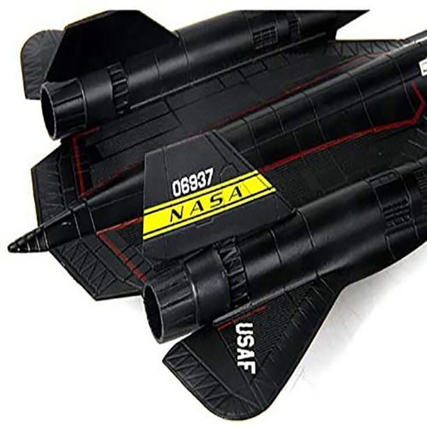 ماکت هواپیما طرح جنگنده مدل SR71