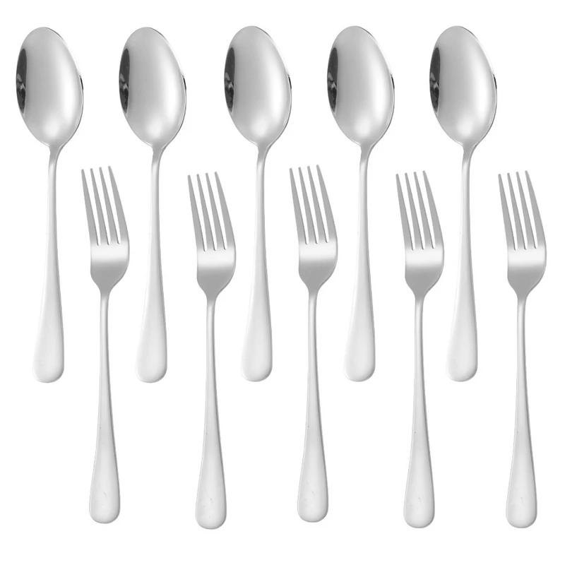 سرویس قاشق و چنگال غذا خوری کد 202 بسته 12 عددی