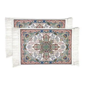 پادری مدل آپادانا طرح برجسته سایز 50x70 سانتی متر  مجموعه 2 عددی