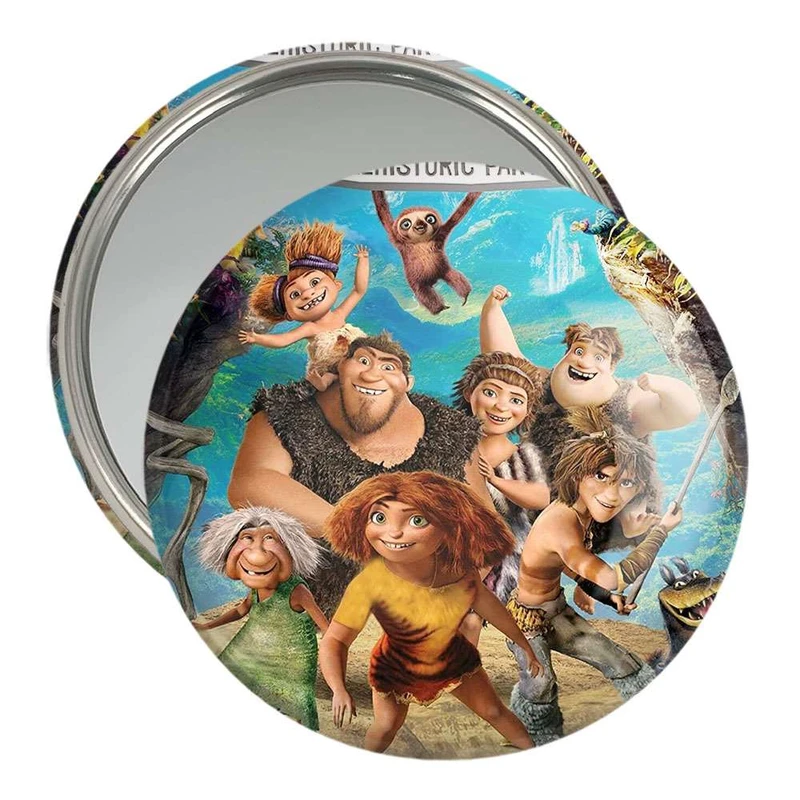 آینه جیبی خندالو طرح غارنشینان عصر جدید  کد 4800