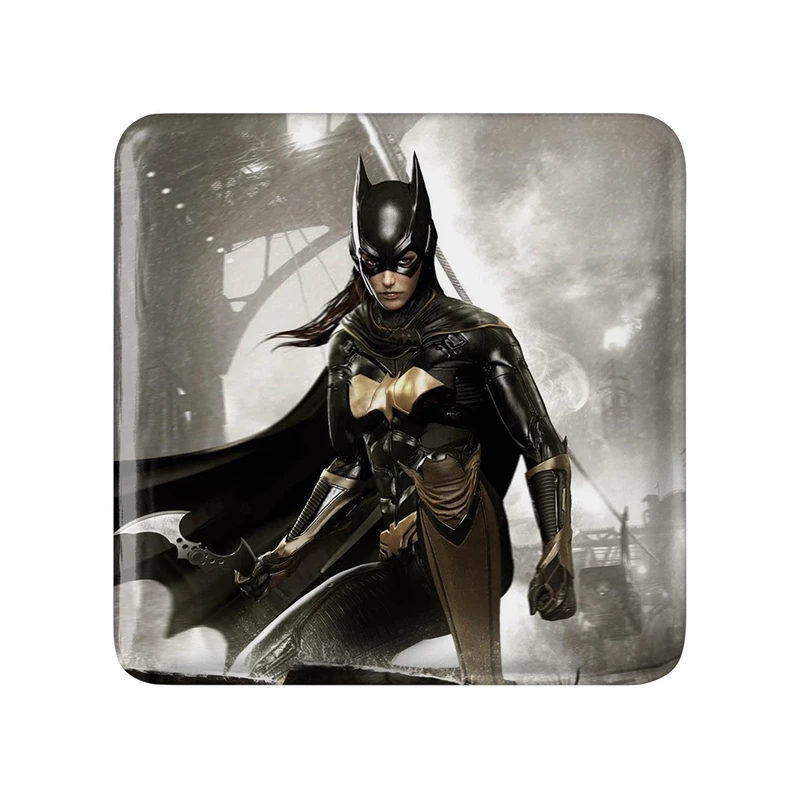 مگنت خندالو طرح بتمن شوالیه آرخام Batman Arkham knight مدل مربعی کد 30290