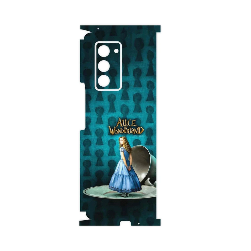 برچسب پوششی ماهوت مدل Alice in Wonderland-FullSkin مناسب برای گوشی موبایل سامسونگ Galaxy Z FOLD 2