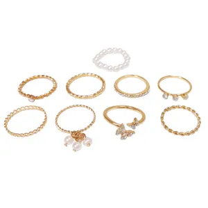 انگشتر زنانه مدل Rns3 مجموعه 9 عددی