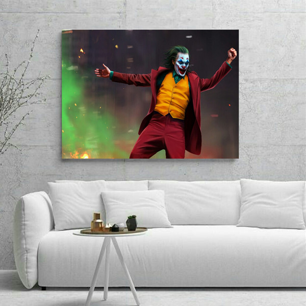  تابلو بوم طرح جوکر مدل TSH999