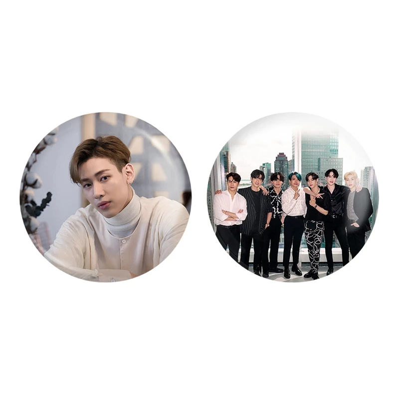 مگنت خندالو طرح بم بم گروه گات سون کد 1165811657 مجموعه 2 عددی