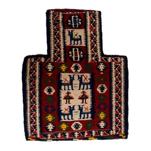 نمکدان گلیم پیچ دستبافت رستا طرح 52-124