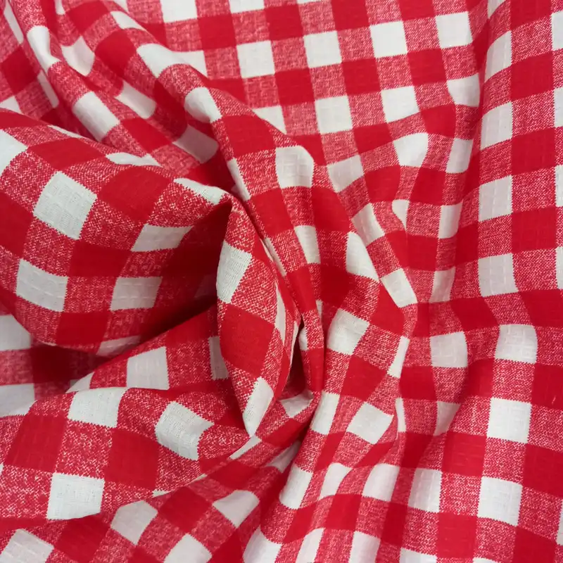 پارچه آشپزخانه طرح چهارخانه