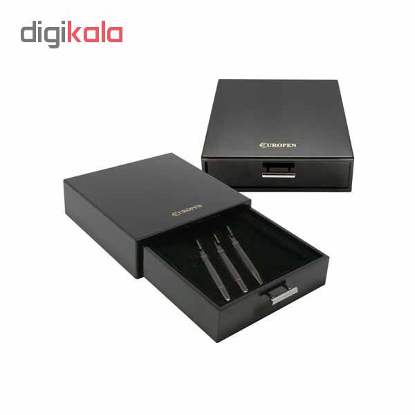 ست خودکار و روان نویس و خودنویس یوروپن مدل Point مجموعه سه عددی
