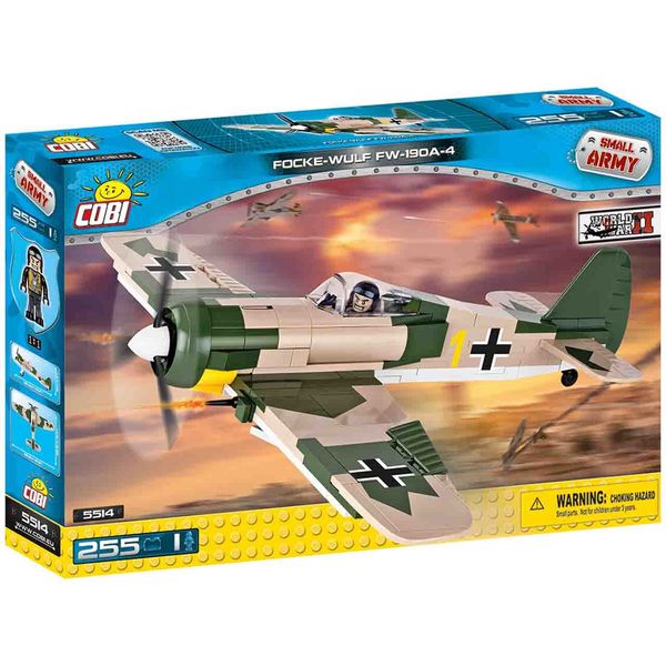 لگو کوبی مدل smallarmy Focke Wulf Fw 190 لگو کوبی مدل smallarmy Focke Wulf Fw 190