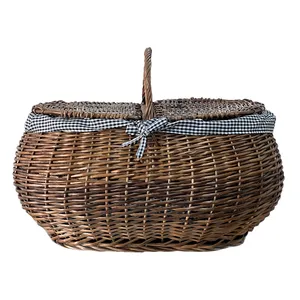 سبد پیک نیک مدل بیضی