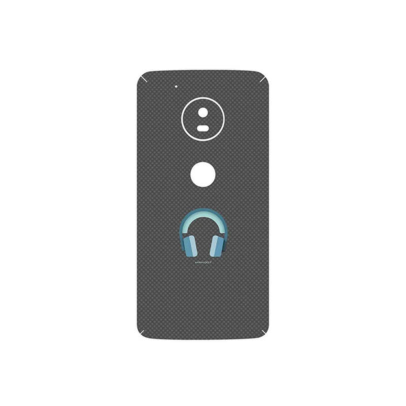 برچسب پوششی ماهوت مدل Minimal Headphone Icon مناسب برای گوشی موبایل موتورولا Moto G5