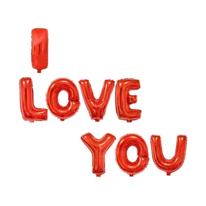 باد کنک فویلی هپی شو مدل I Love You 01 سایز 36 سانت
